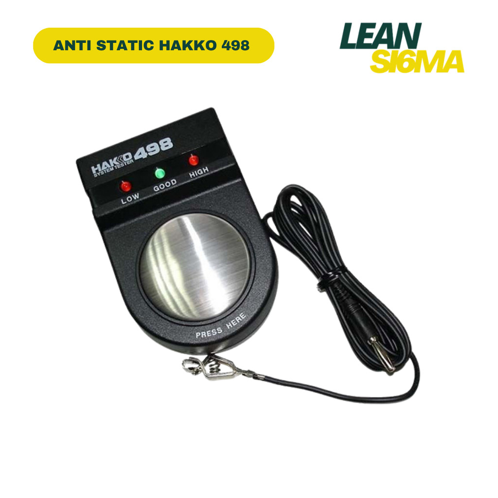 Anti Static Tester Hakko 498 for ESD Wrist Strap Grounding Checker