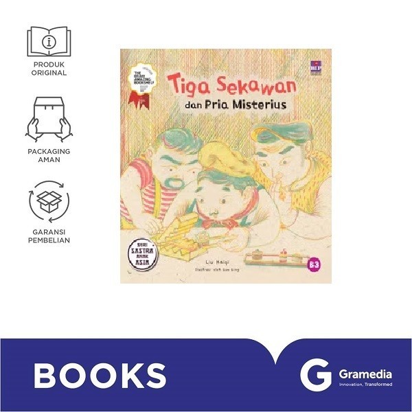 Gramedia Jember - Tiga Sekawan Dan Pria Misterius