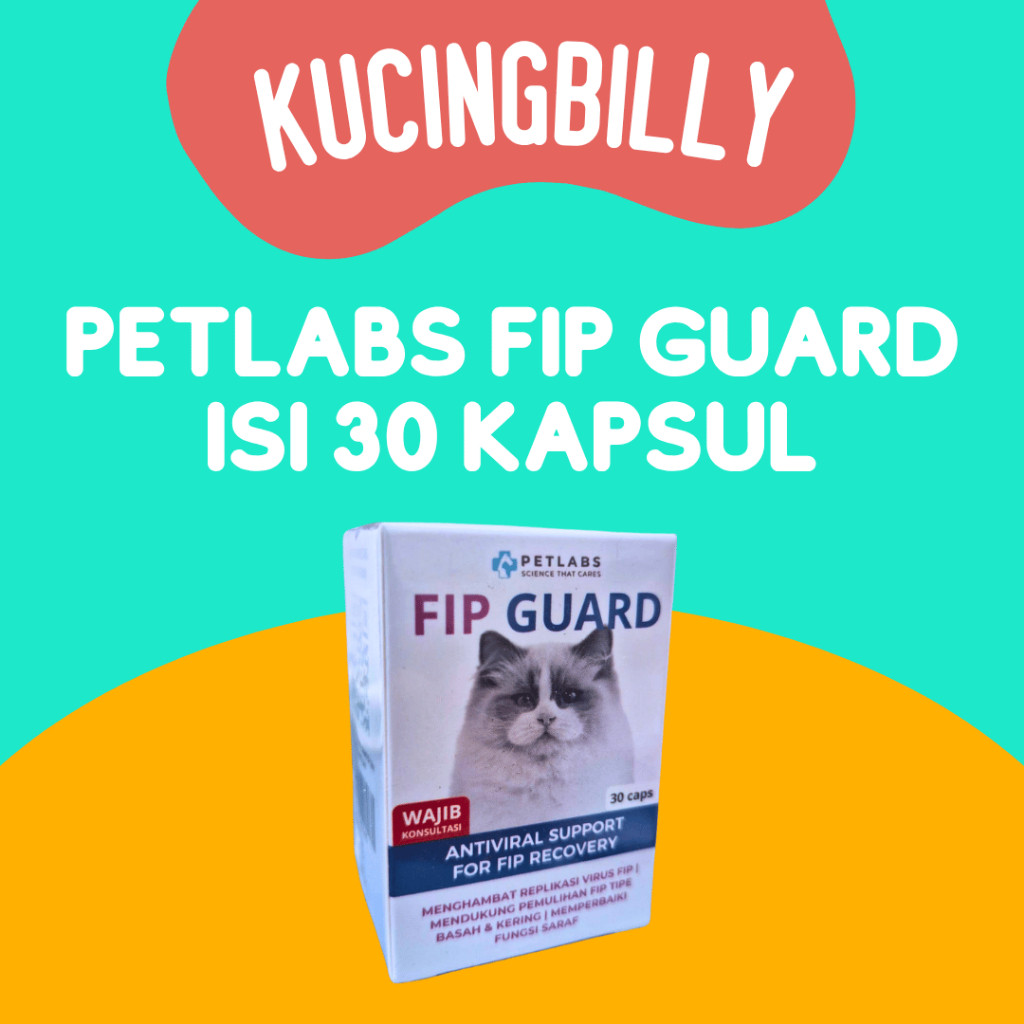 Petlabs FIP Guard Obat FIP Kucing Basah dan Kering Molnupiravir Ampuh Anti Virus    BERKUALITAS