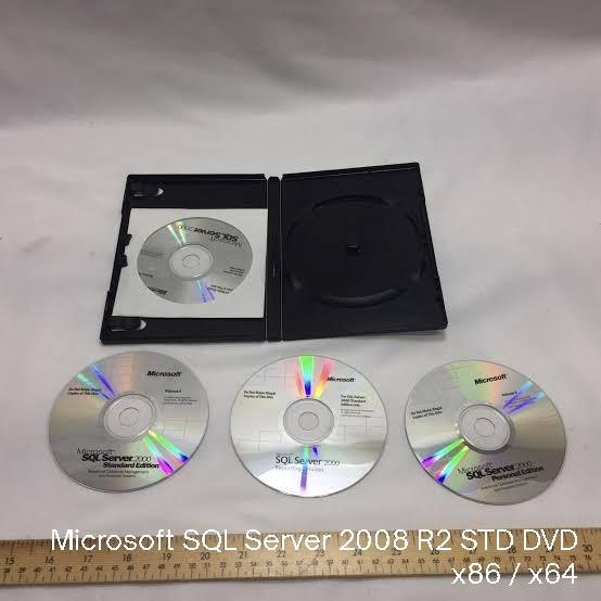 Microsoft SQL Server 2008 R2 STD  PC/Laptop  DVD