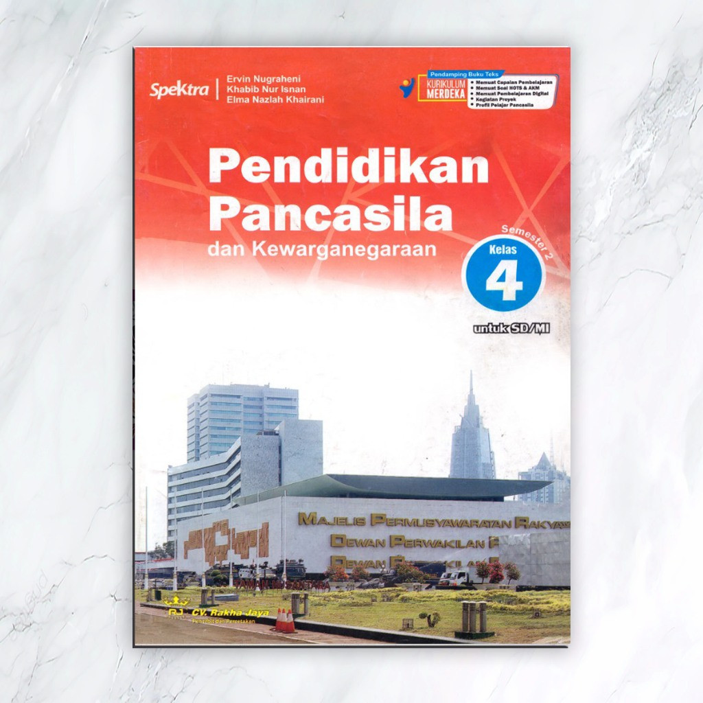 Spektra Pendidikan Pancasila dan Kewarganegaraan kelas 4 -- OK
