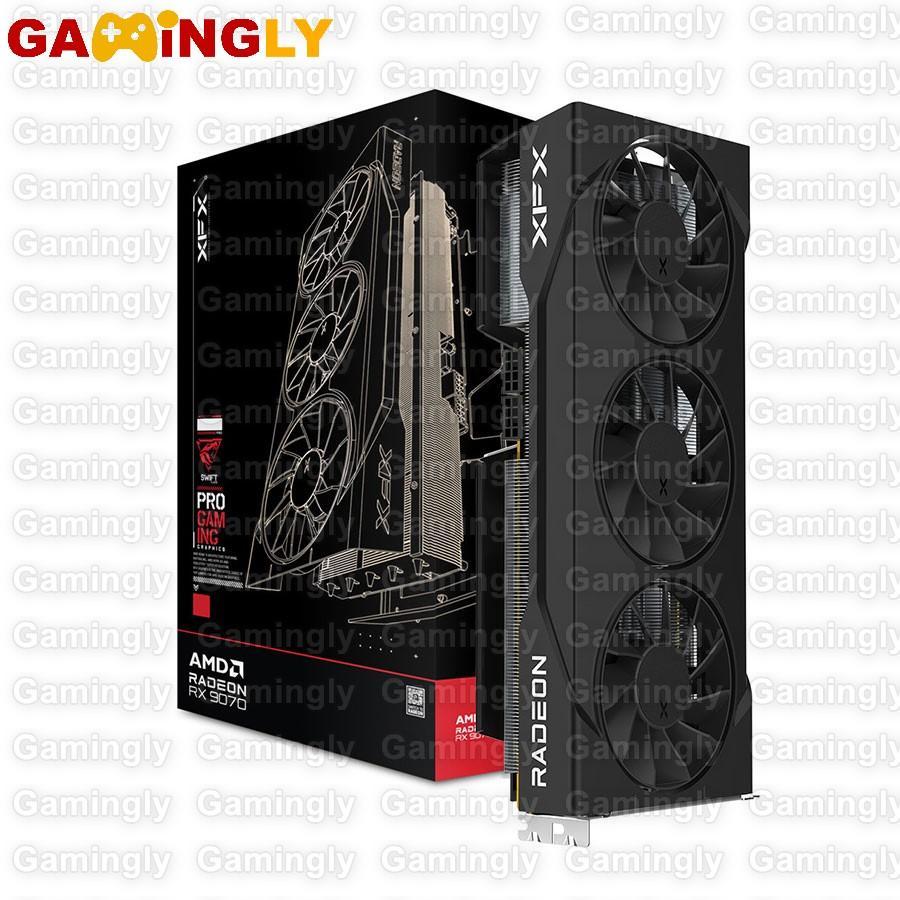 XFX Swift AMD Radeon RX 9070GRE Triple Fan Gaming Edition