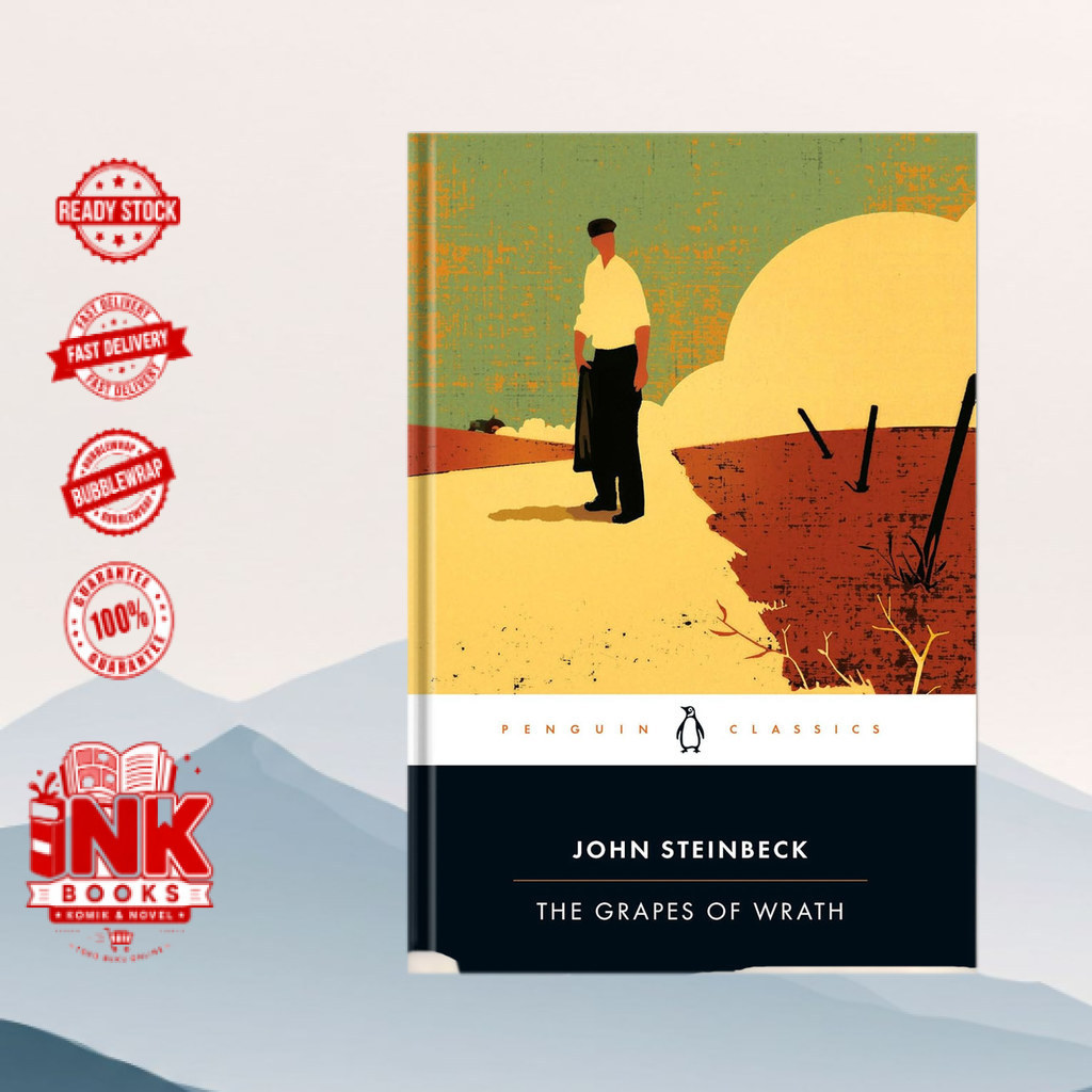 The Grapes of Wrath by John Steinbeck ( English ) -INK