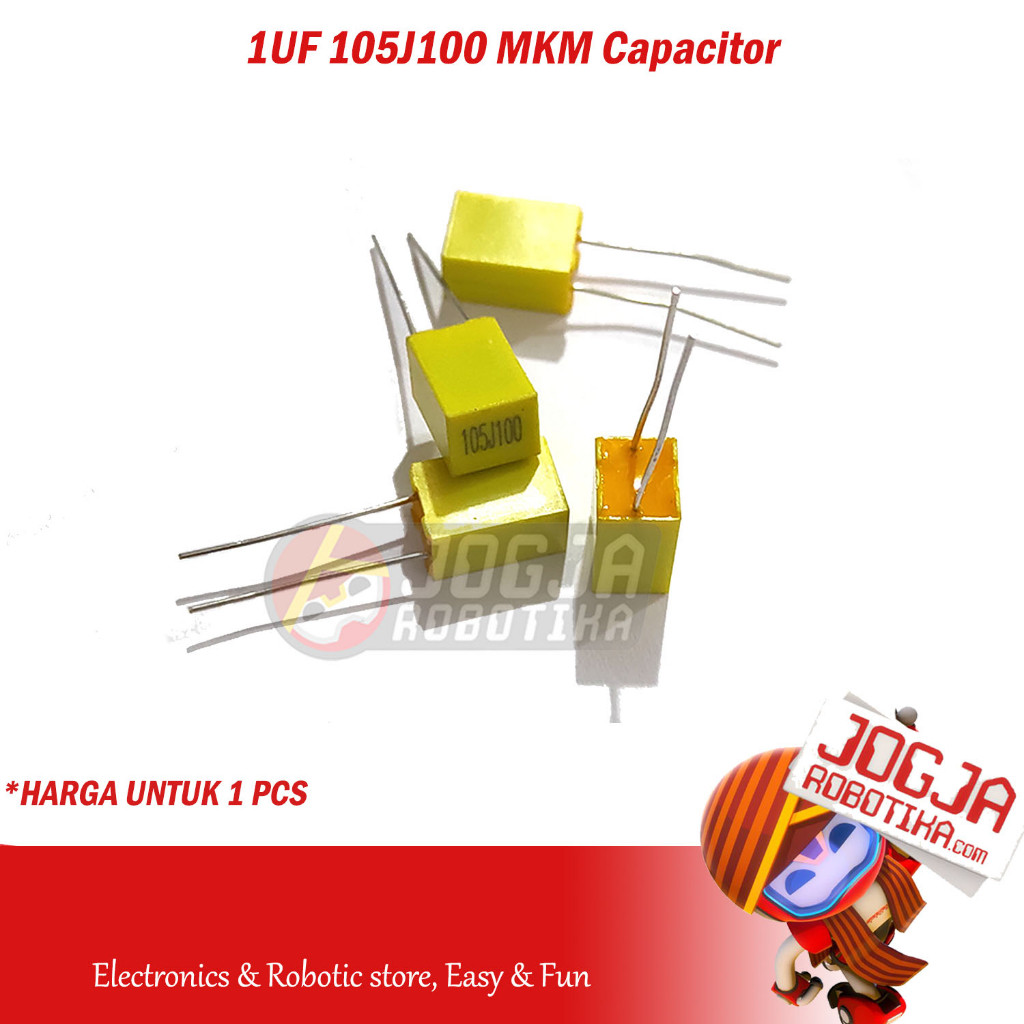 1UF 105J100 MKM Capacitor