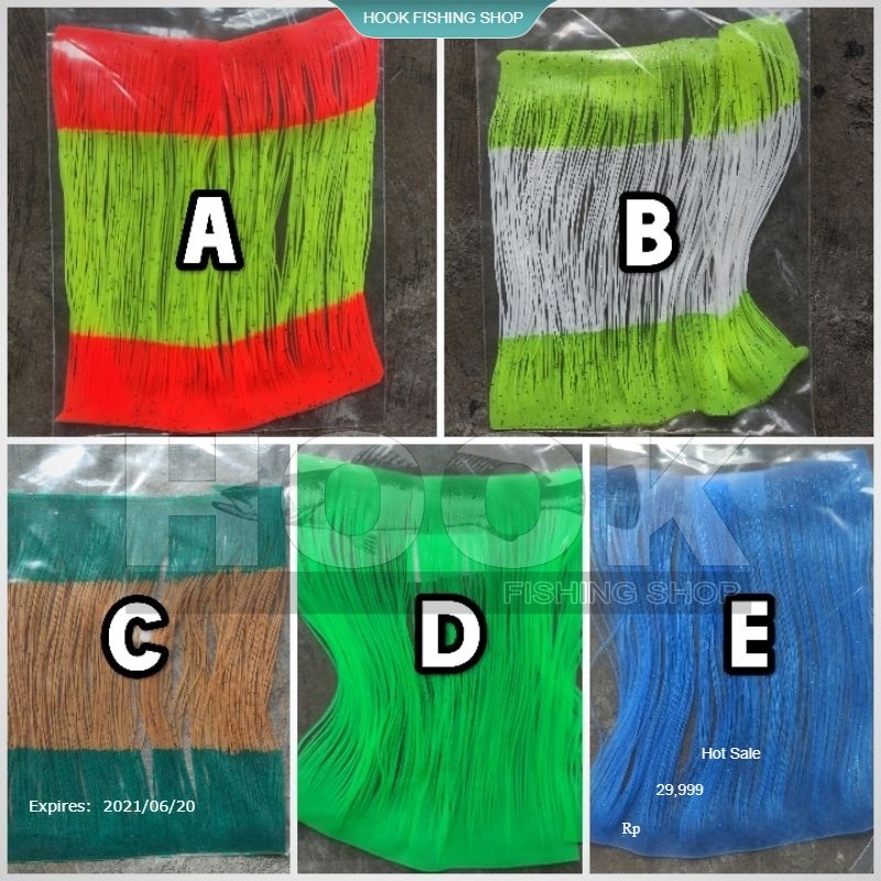 HFS SKIRT LEMBARAN aksesoris soft frog / jump frog