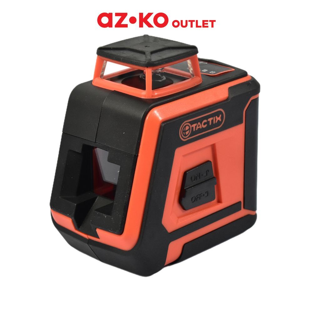 Tactix Line Laser Self Level 360 Deg Cross - Alat Pengukur Bidang Horizontal dan Vertikal