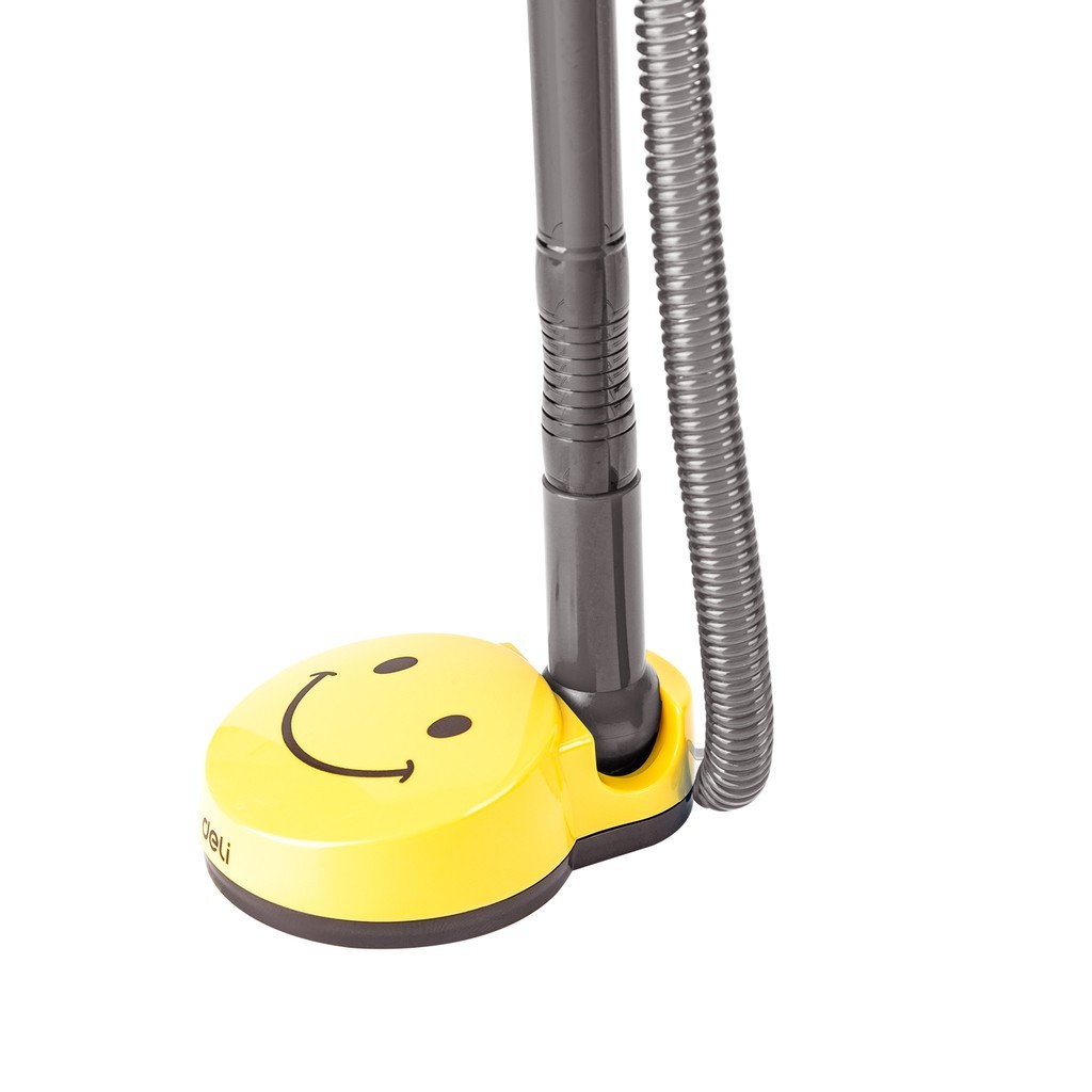 KM Deli Pena Meja Pulpen meja tempel pena tali pen smile desk pen stand 0.7mm