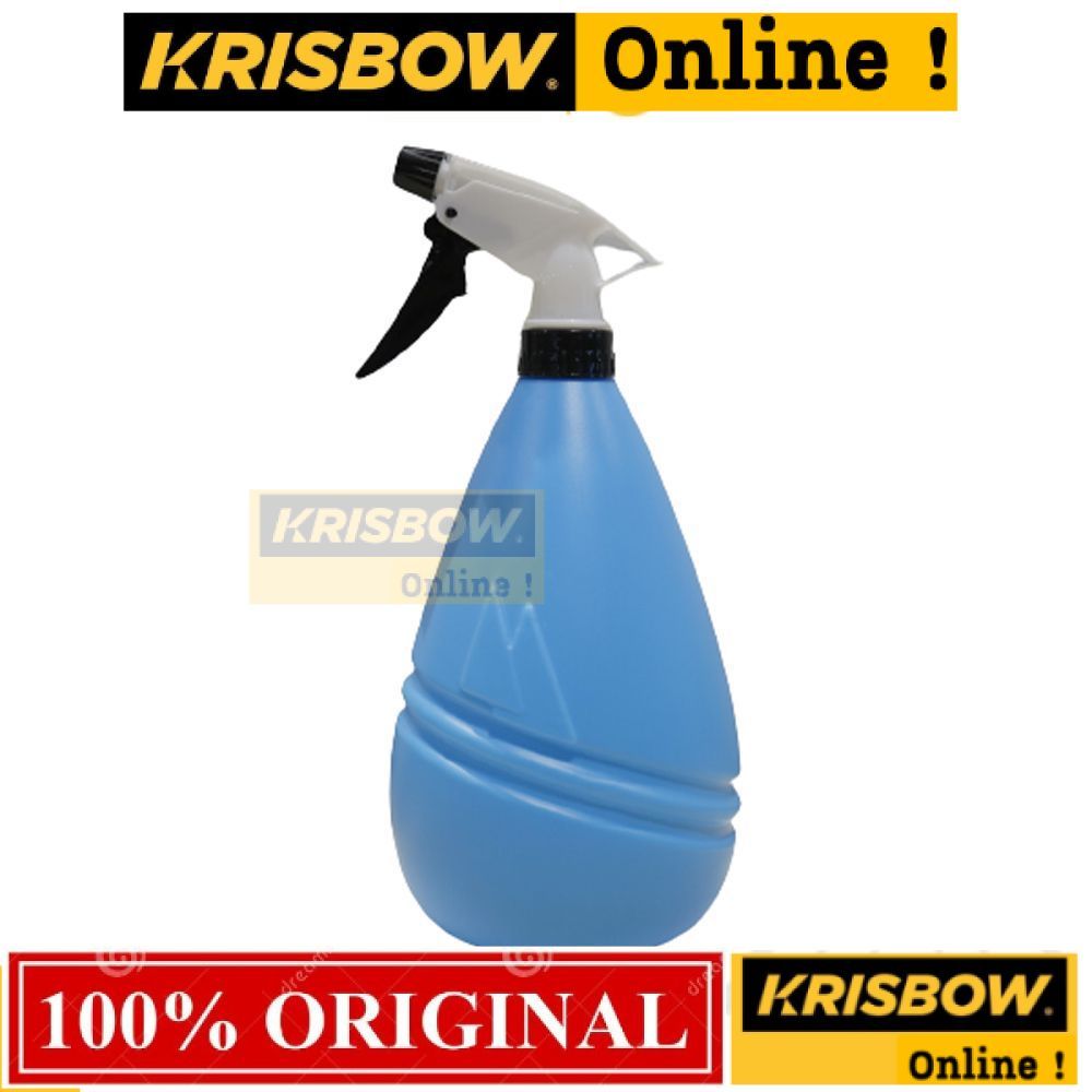 Krisbow Alat Semprot Tanaman NRHS1000-1B 1L Liter Biru | Botol Spray Air Botol Semprot Spray Bottle 