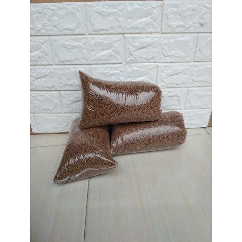 pakan ikan nila mujaer lele patin gurami pelet 1kg 2mm