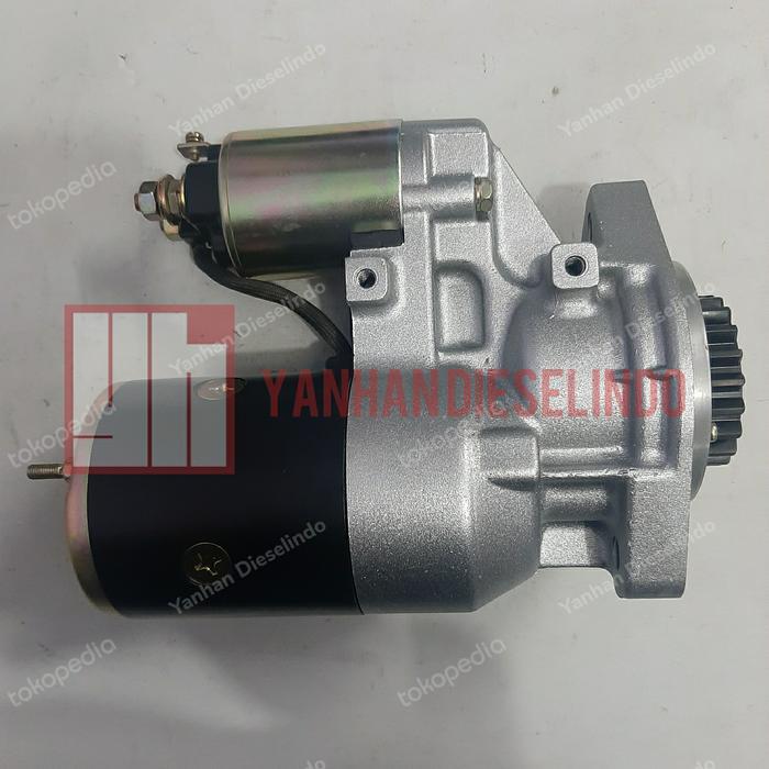 Dinamo Starter GENUINE Yanmar 105100-77010 105100-77011 20T 12V