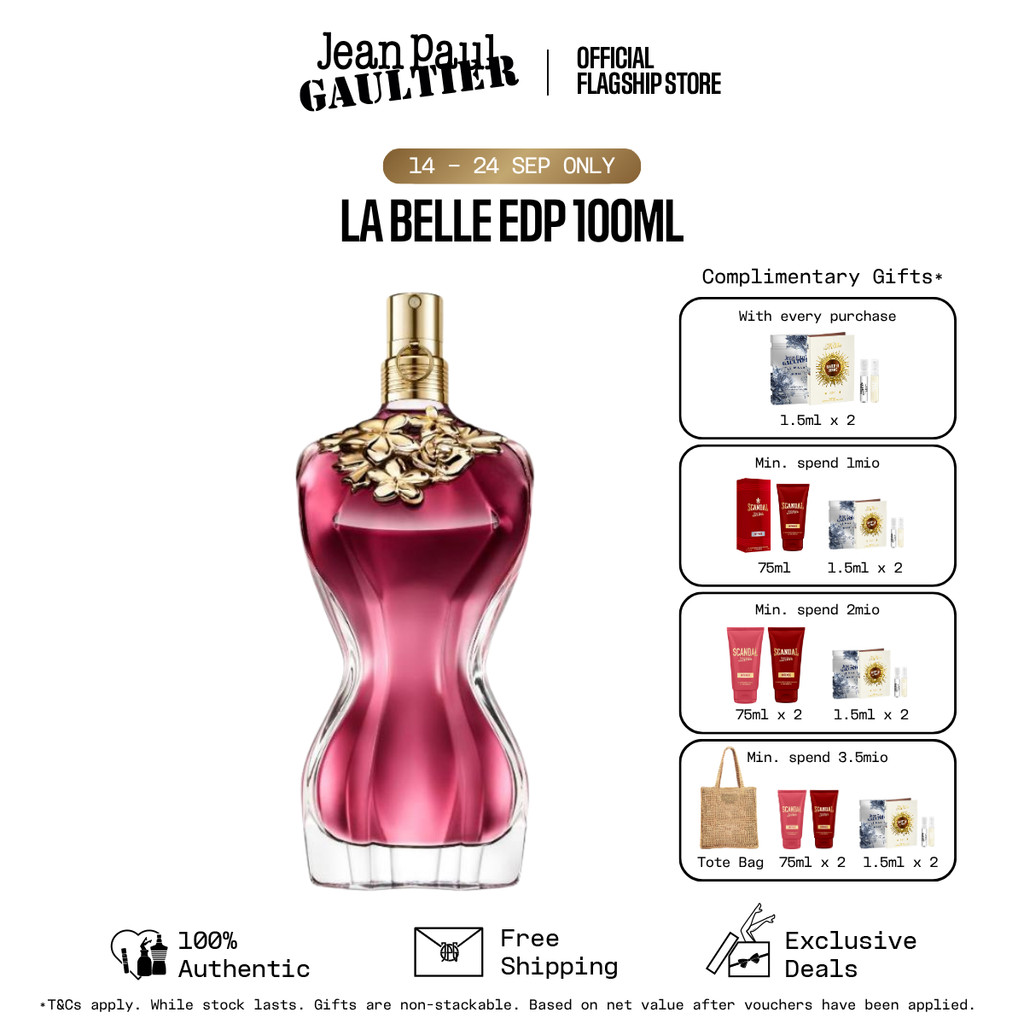 Jean Paul Gaultier La Belle EDP 100ml (Parfum Wanita)