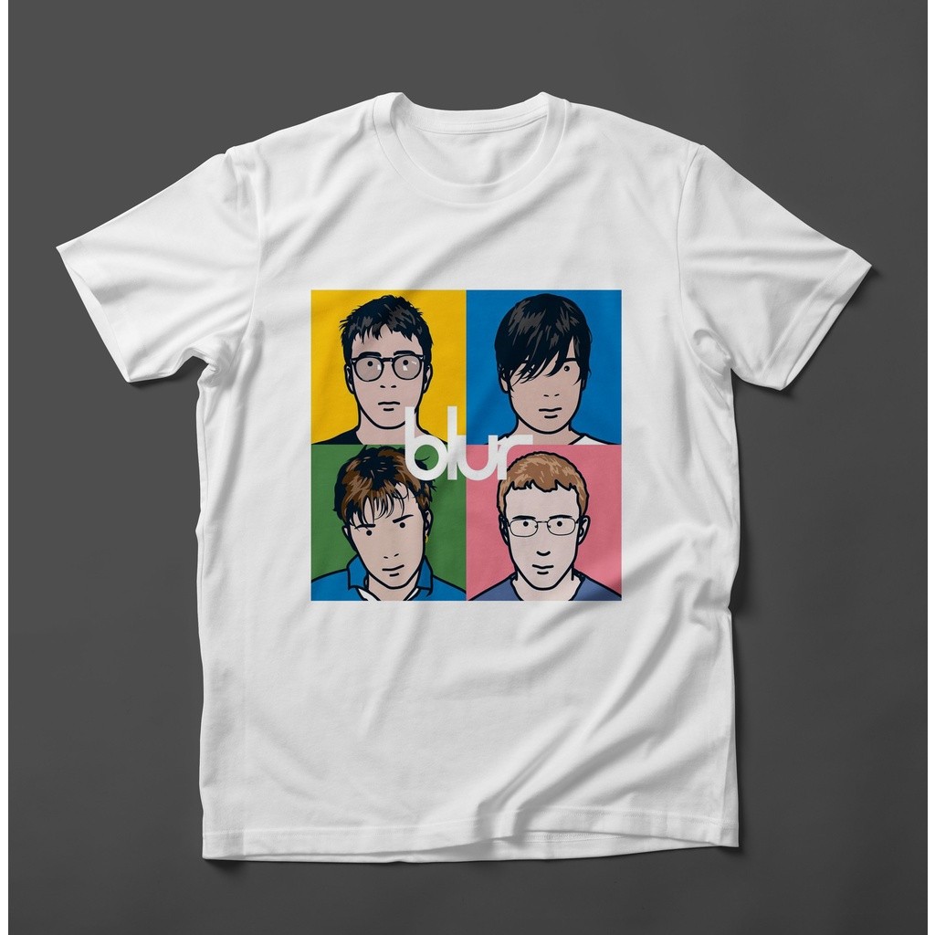 Kaos Distro BLUR BAND Premium Music Music Pakaian Unisex
