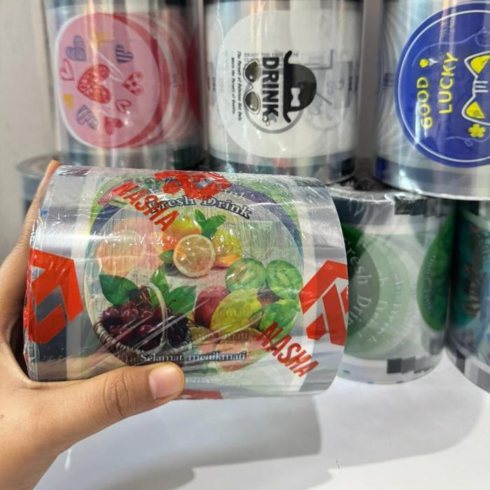 (ECER) SEALCUP ± 1200 cup ECO TUTUP GELAS CUP ES TEH - BUAH, A1