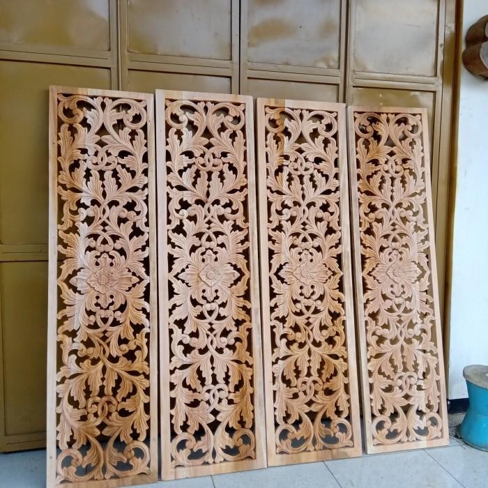 Ornamen Ukir Kayu Ukiran Kayu Lisplang Pintu Jendela Boven Kasten
