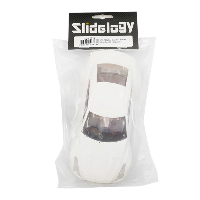 KYOSHO MZN206 NISSAN SKYLINE GT-R V-SPEC R34 BODY SET W/ RIM MINI RC BODY SET (UNPAINTED) #MZN206