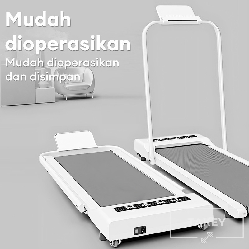 【TAKEY】treadmill portable Treadmill Elektrik  low watt walking pad treadmill lipat Treadmill Listrik