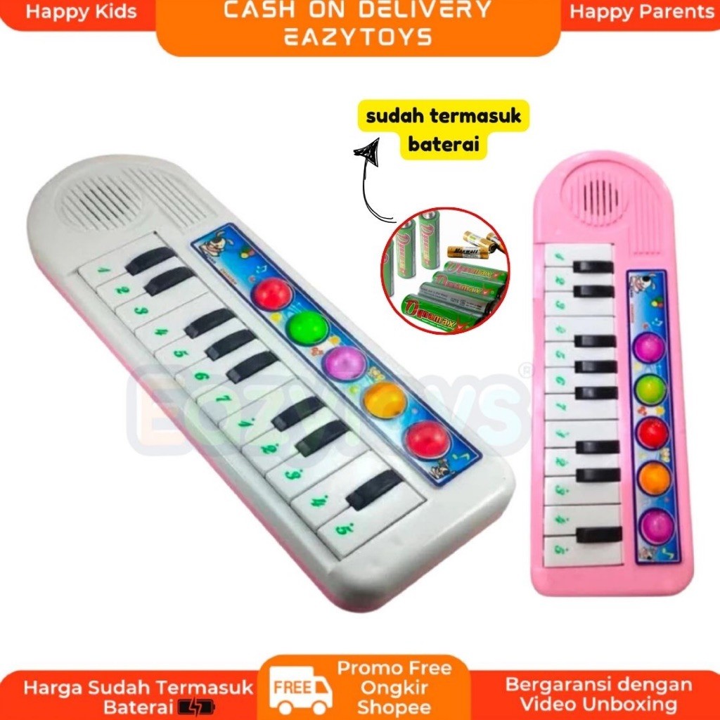 Piano Anak 12 Nada Piano Mainan Anak Piano Keyboard