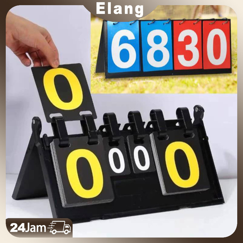 Kartu Skor papan Papan Skor 4 Digit Untuk Berbagai Olahraga Dan Permainan Seperti Sepak Bola, Bola V