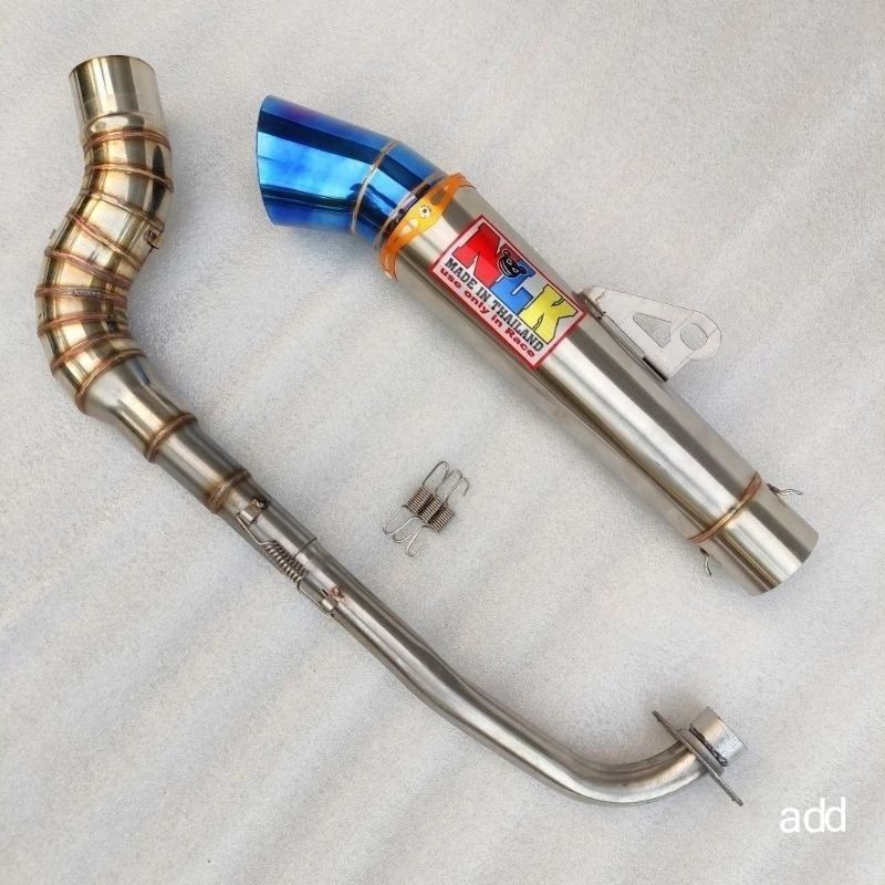Nlk EXHAUST OPEN SPECS FOR EX5 DREAM WAVE 100 WAVE 110 EXHAUST WAVE 125 XRM RUSI FURY