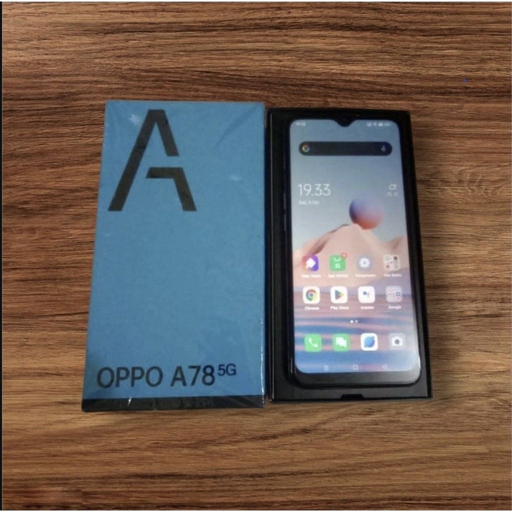 oppo a78 5g lte versi ram 8 256gb dan 128gb hp second lengkap original resmi siap pakai kk ya