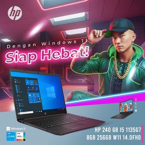 HP 240 G8 I5 1135G7 8GB 256GB W11 14.0FHD