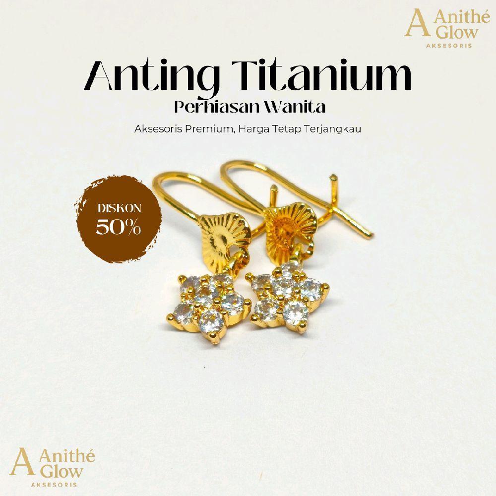 Anting Desy Bintang Laut – Anting Bintang Laut Elegan dengan Sentuhan Manis & Glowing Earrings