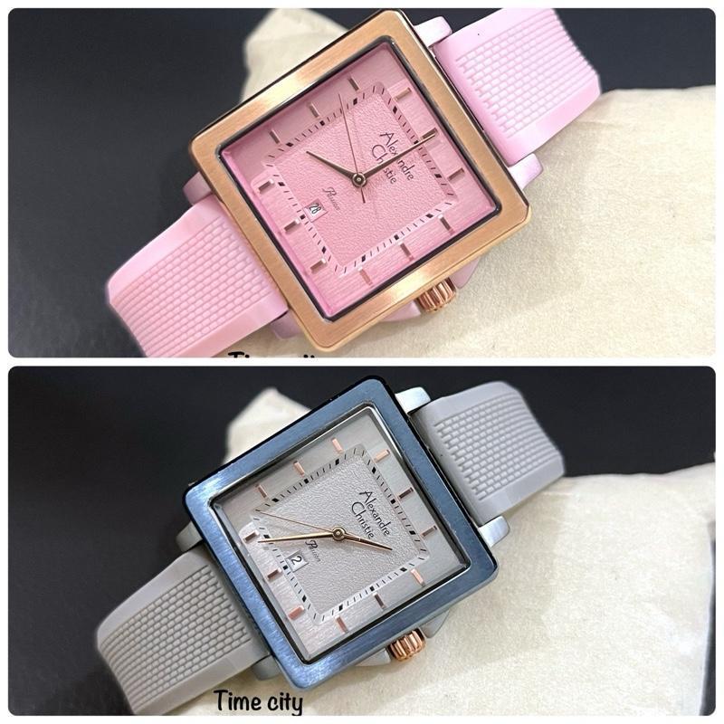 Jam Wanita Alexandre Christie AC2997 Karet