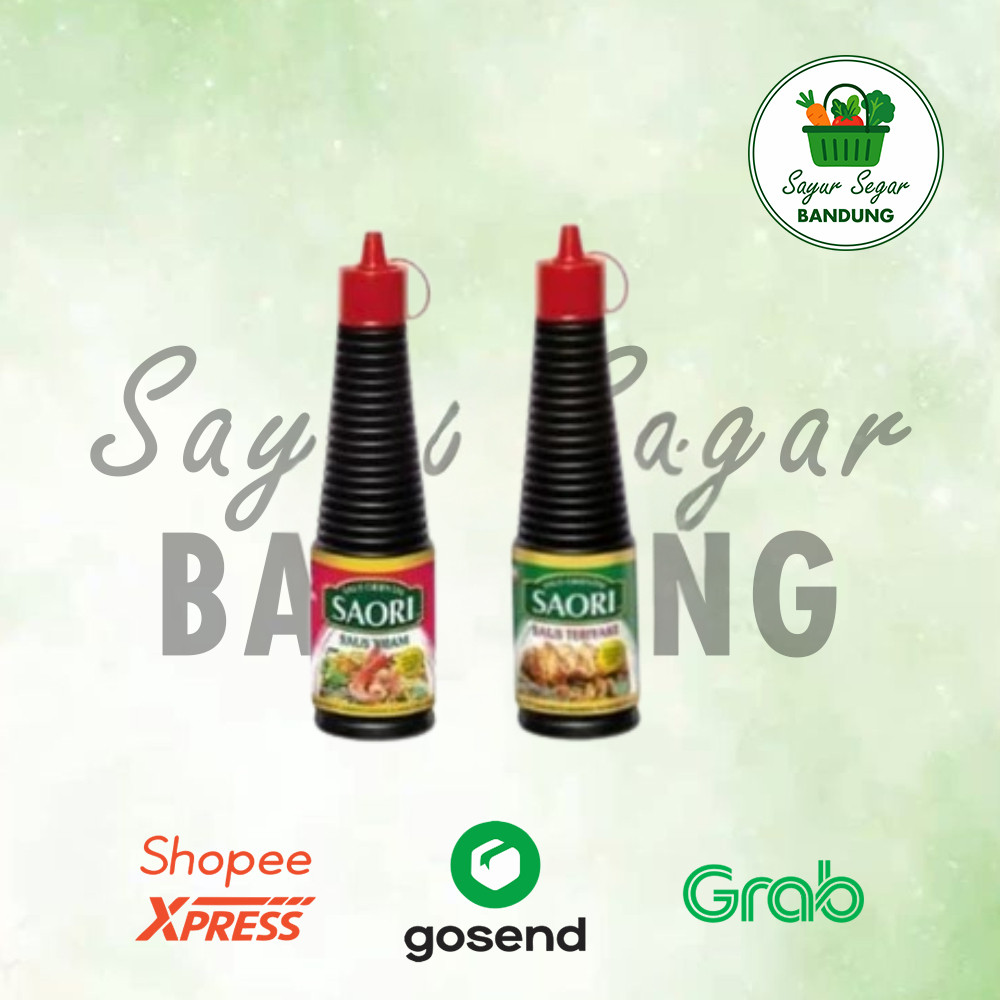 Saori Saus Tiram / Teriyaki 133ml – Botol Besar Masak Praktis