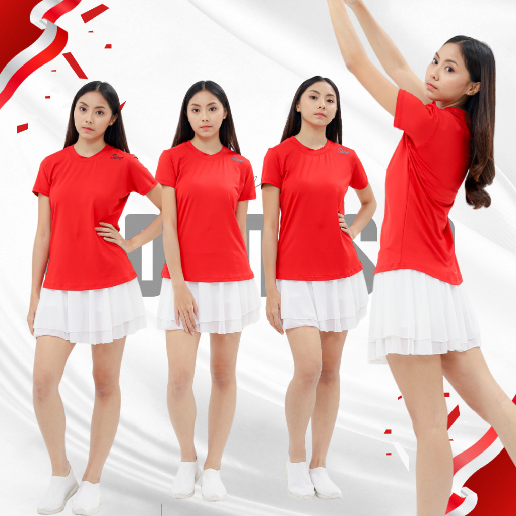 JhobSport Setelan Merah Putih/Set 17 Agustusan Hari Kemerdekaan