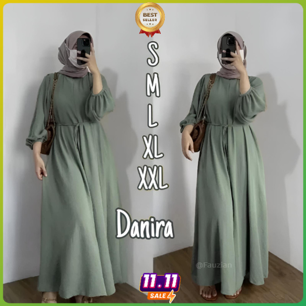 Gamis Best Seller Lebaran 2026 Simple Remaja Cewek Modis Dres Gamis Syari Model Korea Dewasa Trendy