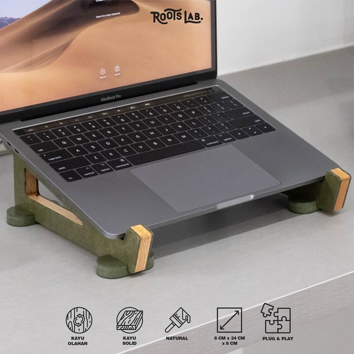 RemyByte Laptop Standing | Dudukan Laptop | Holder Laptop | Alas Laptop