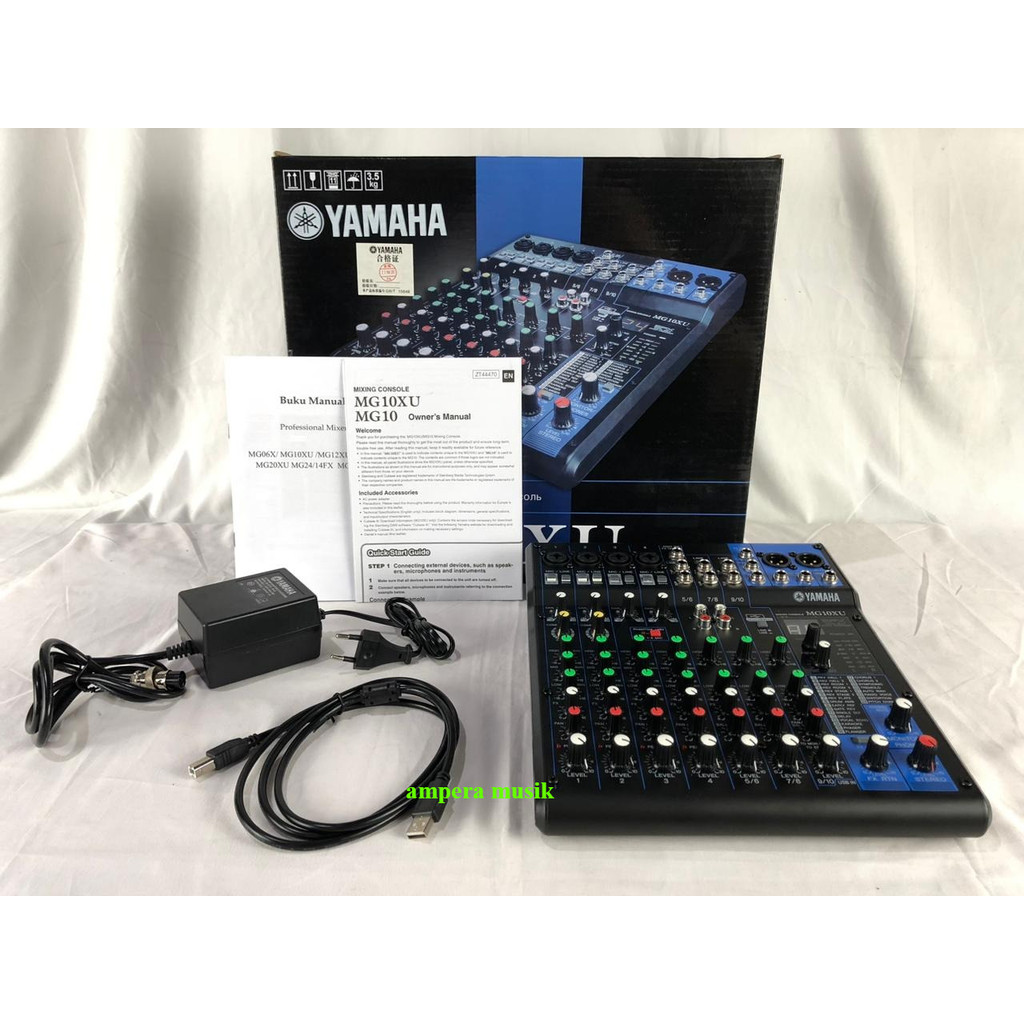 Mixer Yamaha mg10xu mixer 10 channel Yamaha mg10 xu