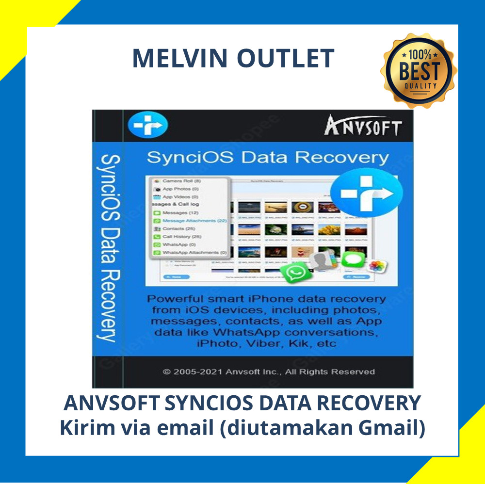 Anvsoft Syncios Data Recovery - iPhone or iPad Recovery | IOS