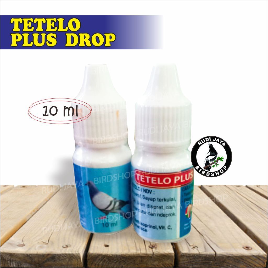 SEDIA TETELO PLUS  DROP TAMASINDO OBAT AYAM BURUNG MERPATI SAKIT TETELO NDV KEPALA BERPUTAR MBANYAKI