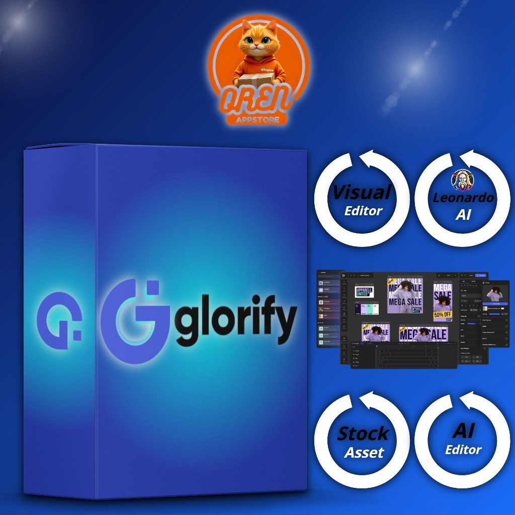 Glorify | Leonardo ai |  Editor | Ai | Stock | Template | Canva | Thumbnail