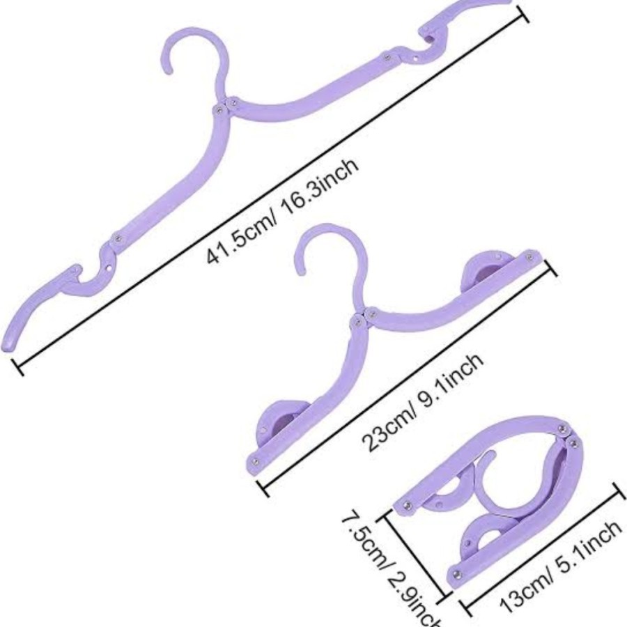 Gantungan Baju Lipat Travelling N2*