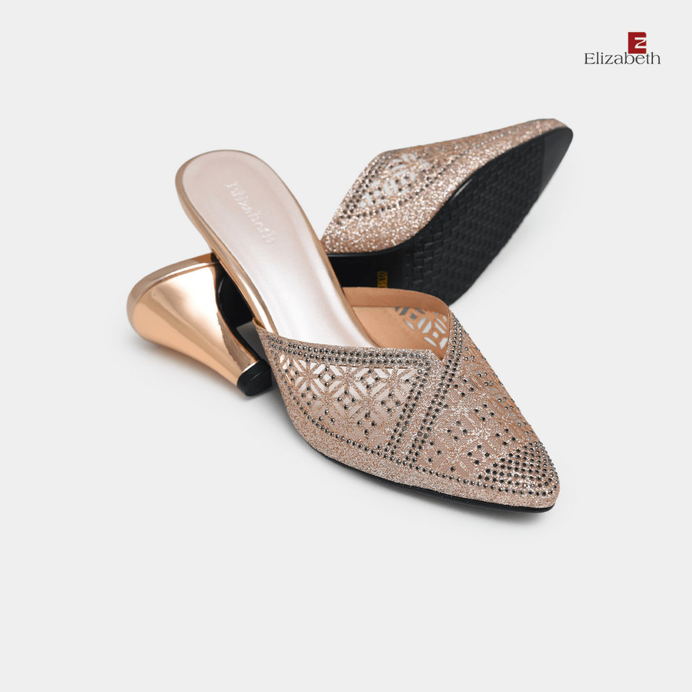 ELIZABETH Shoes - Sandal  Selop Brokat 0338-0637