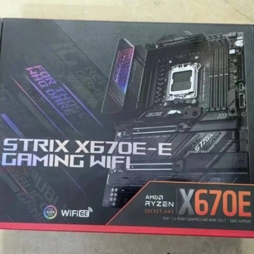 For boxed X670E-E GAMING WIFI support 9800X3D main board