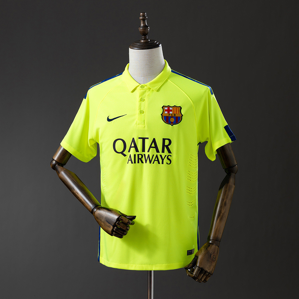 Jersey Retro Barcelona 14/15 third away T shirt pria