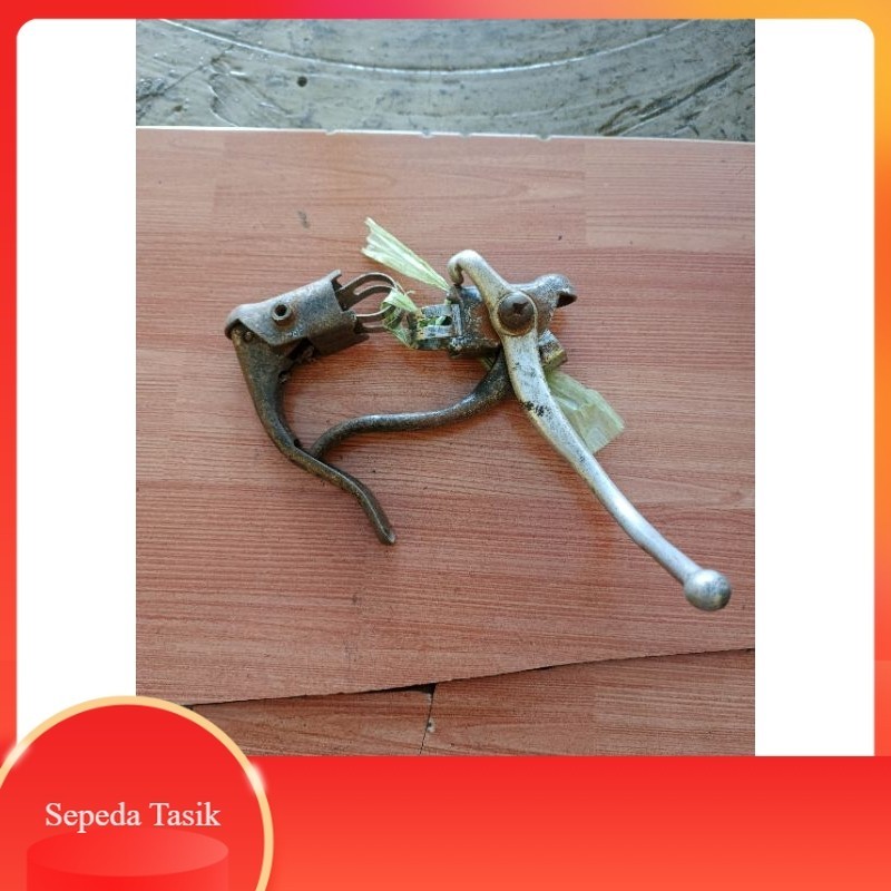 brakelever sepeda balap jadul besi second antiq