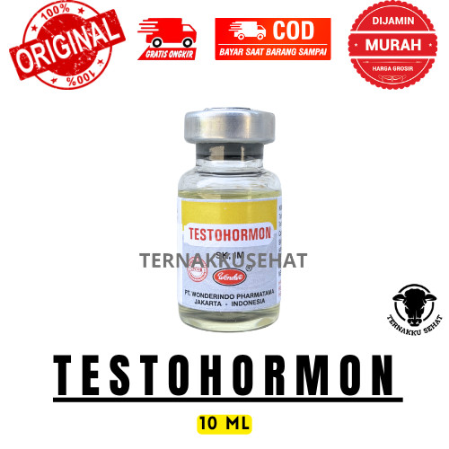 TESTOHORMON 10 ml - Mengatasi Gangguan Reproduksi Hewan Wonder
