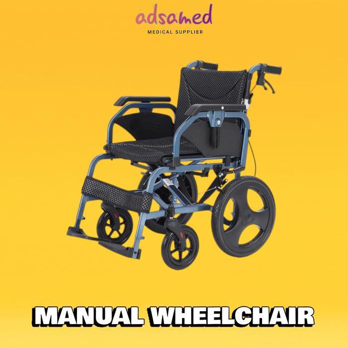 Kursi Roda Lansia Manual / Kursi Roda Lipat Dewasa