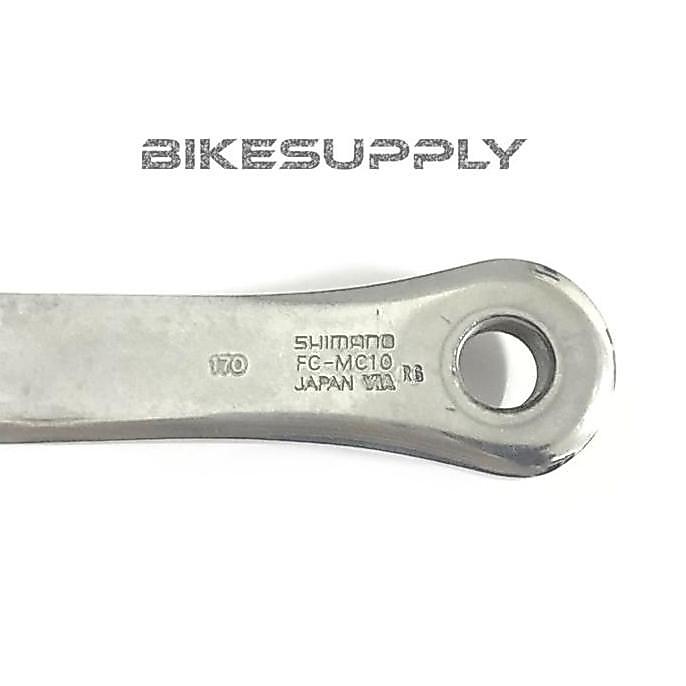 Promo Crank Set Sepeda Merk Shimano Alivio FC - MC10 Japan Via NOS Vintage Jadul Triple 3 Speed (Cra
