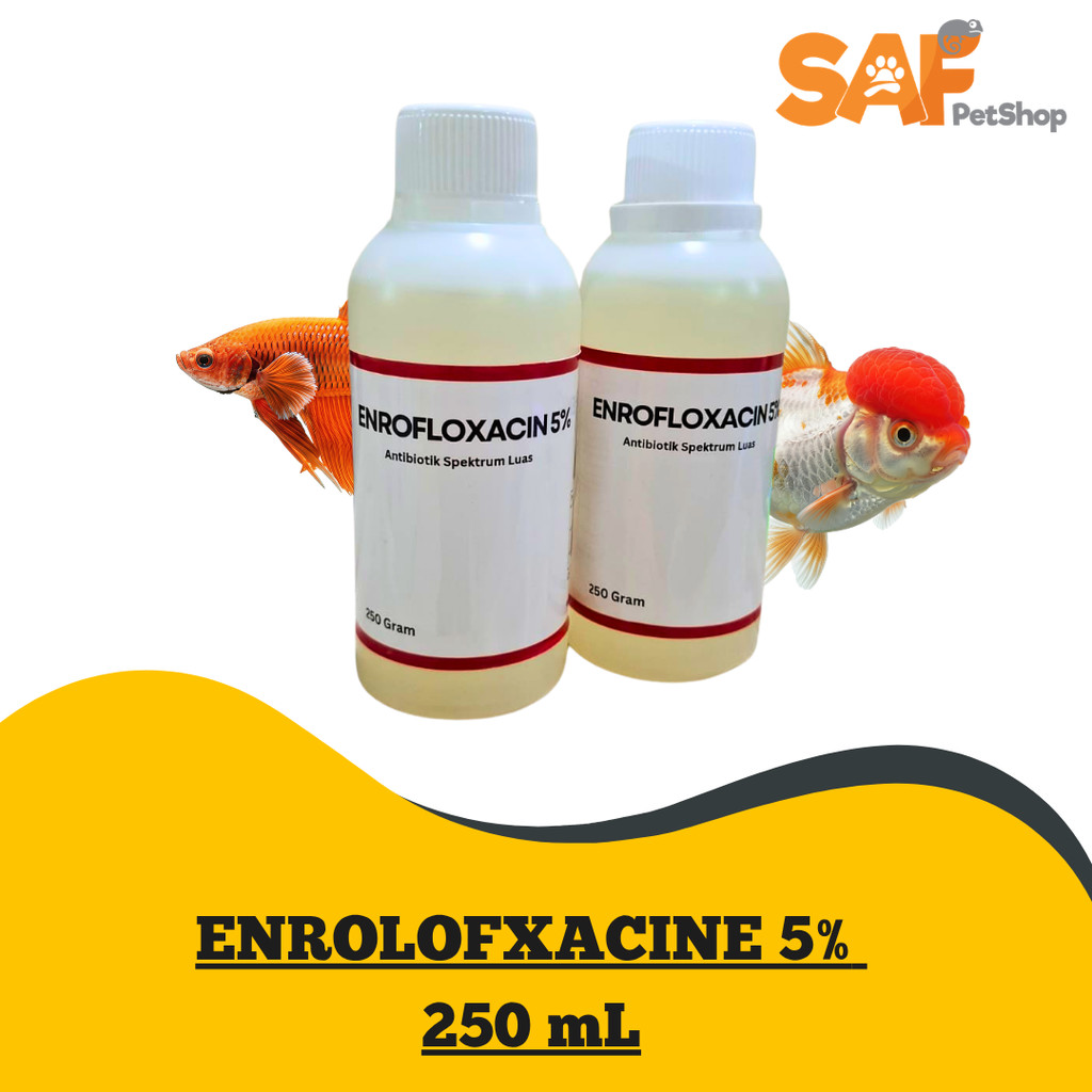 Enrofloxacin 5% Obat Antibiotik Ikan