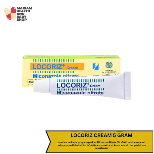 Locoriz Cream 5 Gram - Krim Anti Jamur