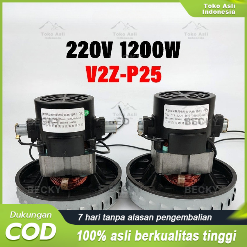 COD BEKEY 1200W Motor Vacuum Wet And Dry JN-202 Spare Part Vacuum Cleaner     Berkualitas