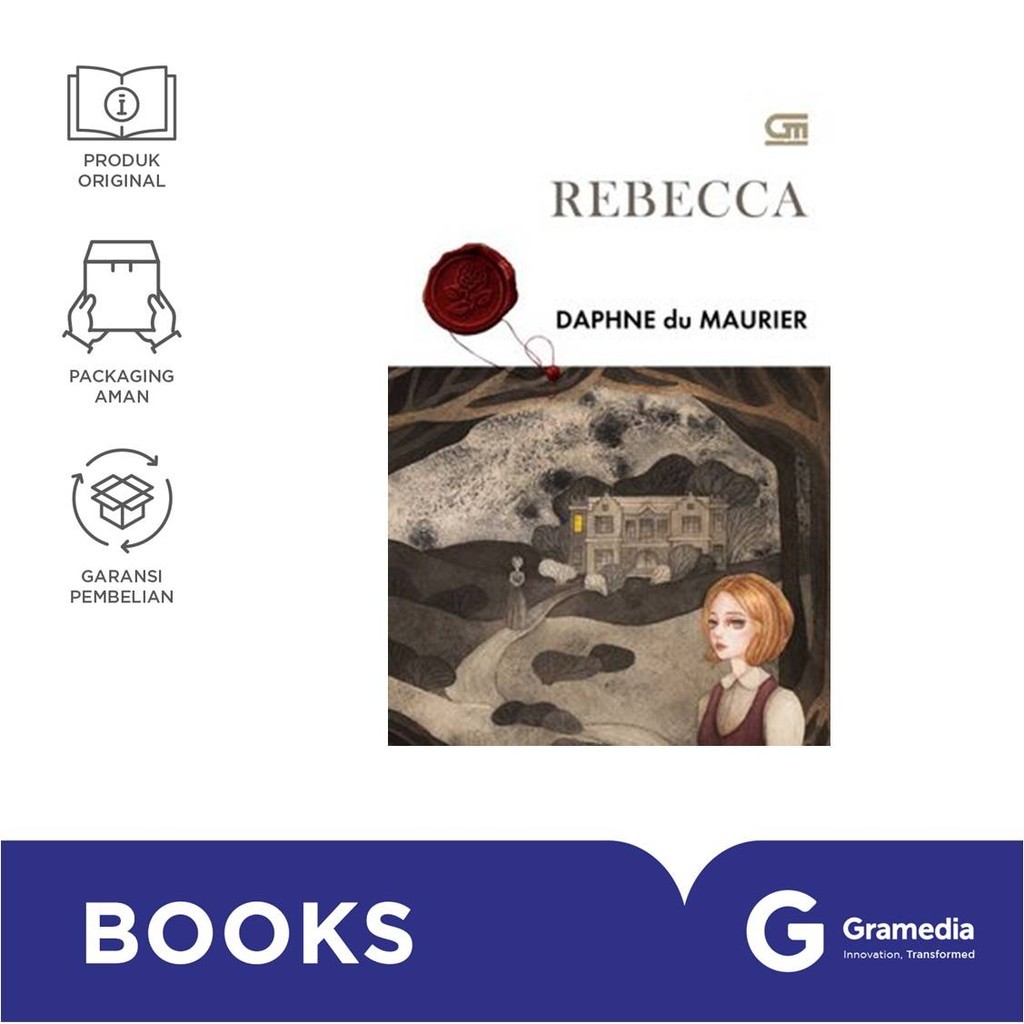 Gramedia Jember - Rebecca ( Daphne Du Maurier )