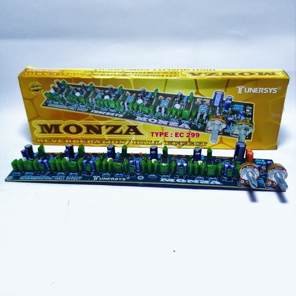 Kit Reverb 5 IC 2 Potensio Tunersys EC299 ( KIT EFEK VOKAL )
