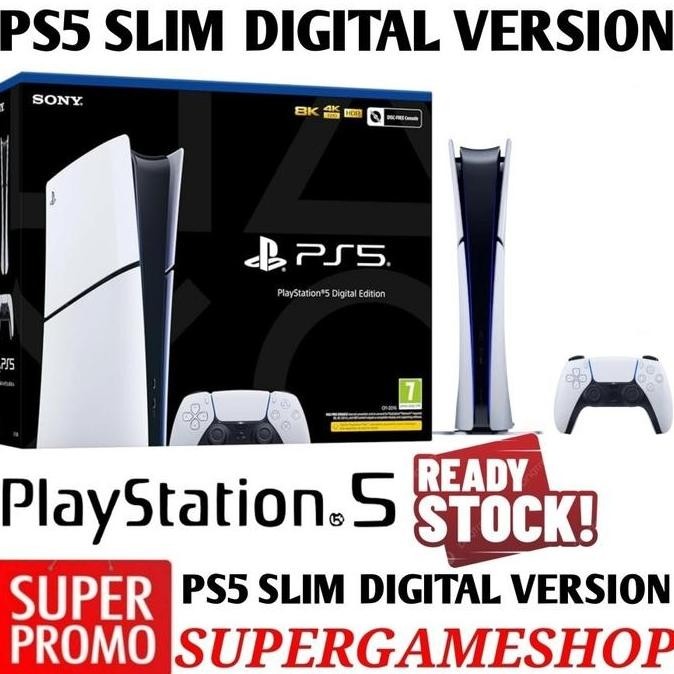 PS5 Console PS5 Slim Disc Version - PS5 Slim Console Digital Version