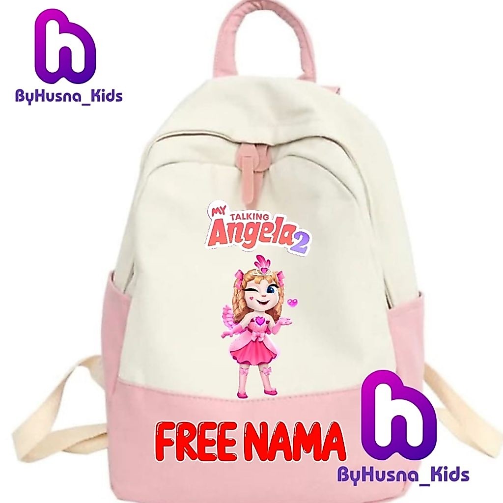 TAS RANSEL ANAK TALKING TOM ANGELA TALKING TOM HEROES TALKING TOM AND FRIENDS CUSTOM
